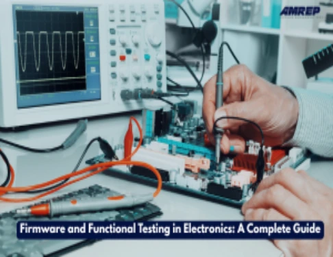 This Image  is about  Firmware and Functional Testing in Electronics 