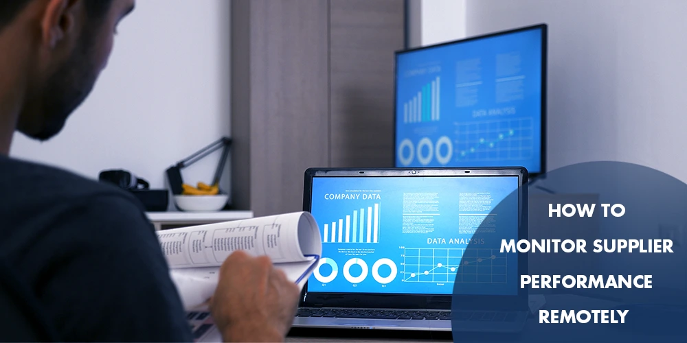 This Image Depicts Monitor Supplier Performance Remotely