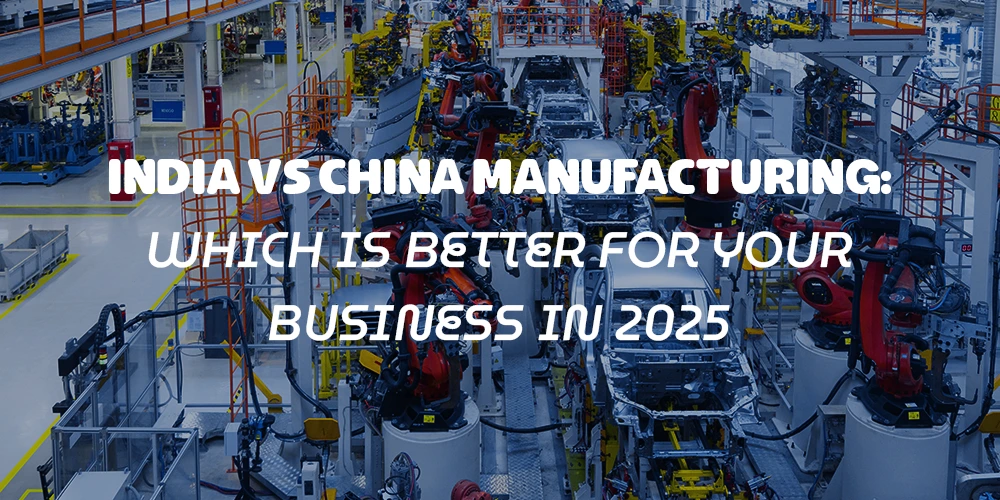 This Image Depicts India vs China Manufacturing