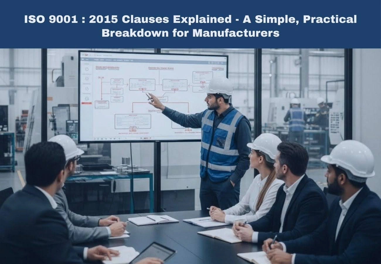 This Image Depicts ISO 9001:2015