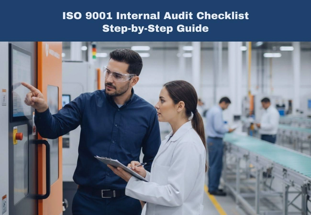 This Image Depicts ISO 9001 Internal Audit