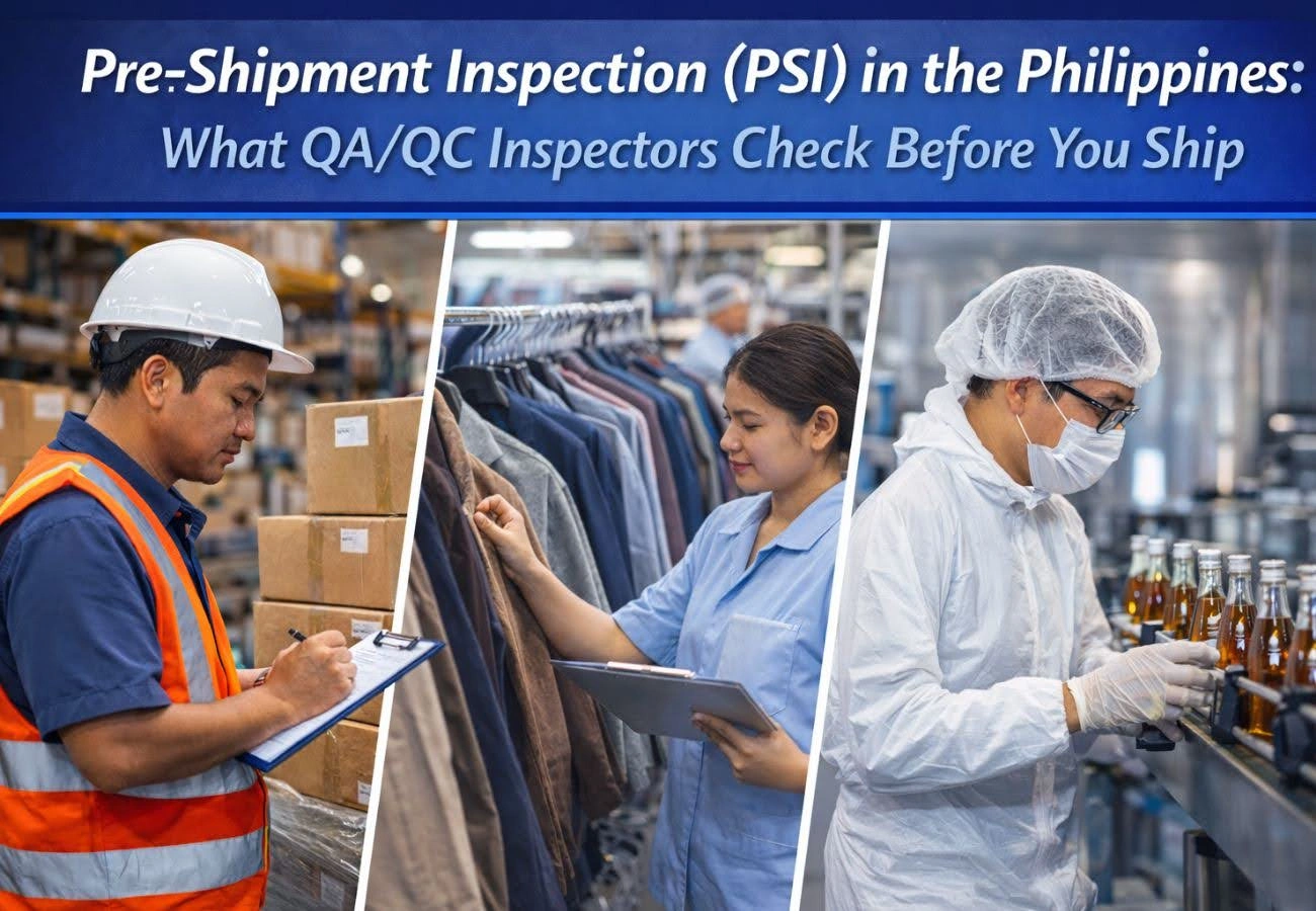 This Image Depicts Pre-Shipment Inspection (PSI) in the Philippines