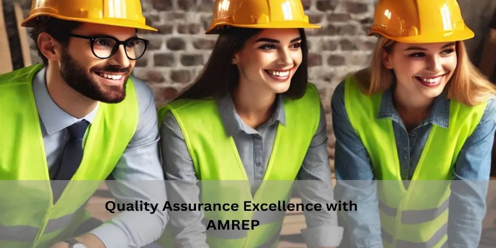 This Image Depicts  Quality Assurance Excellence with AMREP