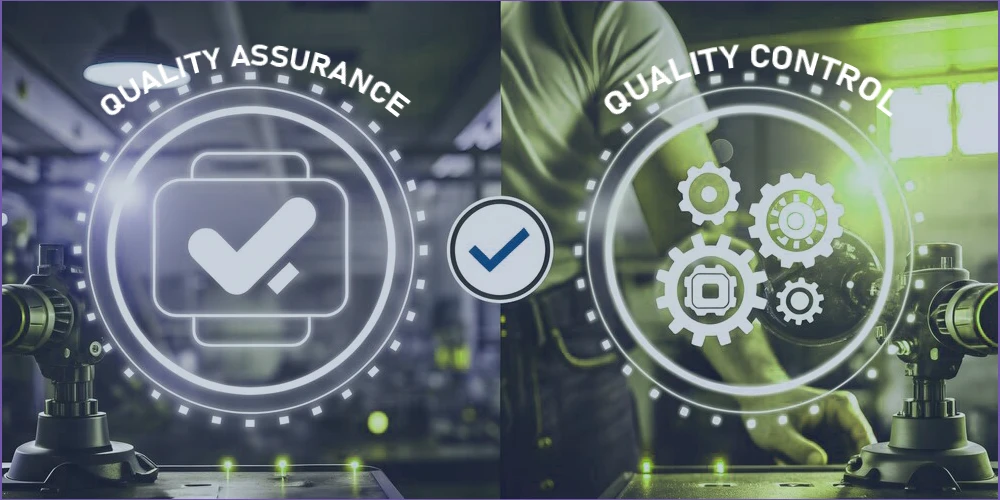 This Image Depicts Quality Assurance Vs Quality Control