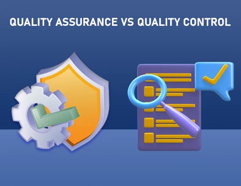 This Image  is about Quality Assurance vs Quality ControlC 