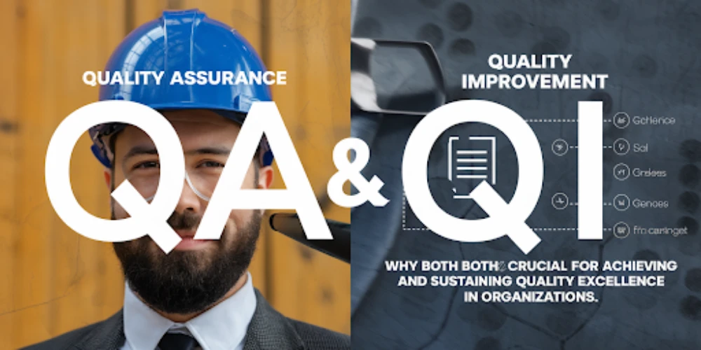 This Image Depicts Quality Assurance vs. Quality Improvement