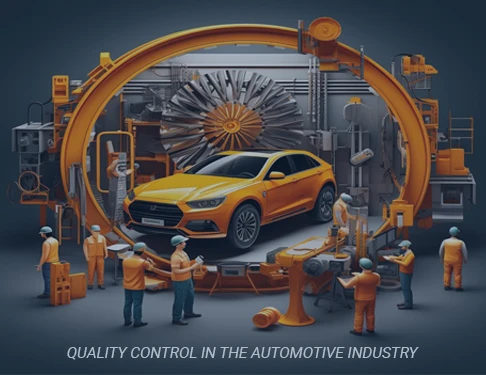 This Image  is about Quality Control in Automotive Industry