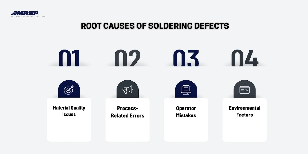 This Image Depicts Root Causes of Soldering Defects