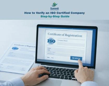 This Image  is about Verify an ISO Certified Company